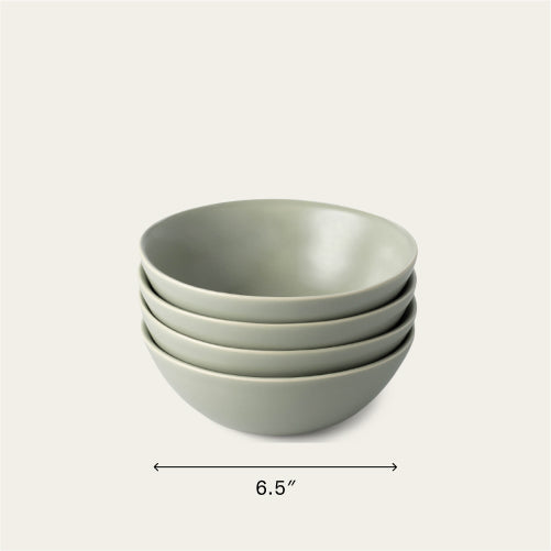 Breakfast bowls dinnerware by Fable Home, featured in a beachgrassgreen color finish. – #beachgrassgreen