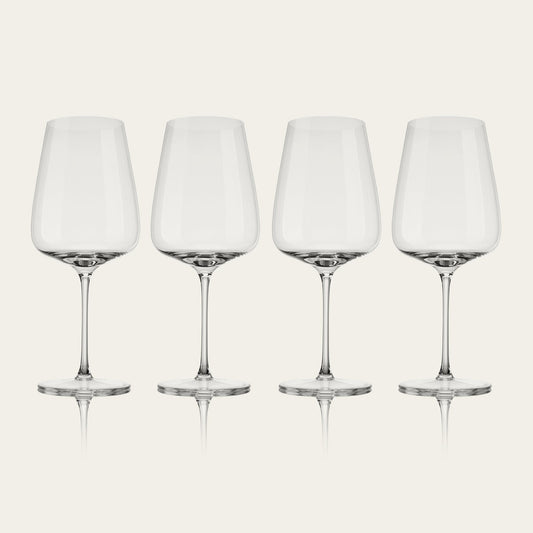 Cabernet glasses pro glassware by Fable Home, featured in a clear color finish. – #clear