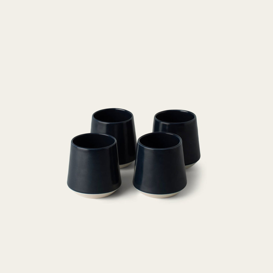Cups drinkware by Fable Home, featured in a midnightblue color finish. – #midnightblue