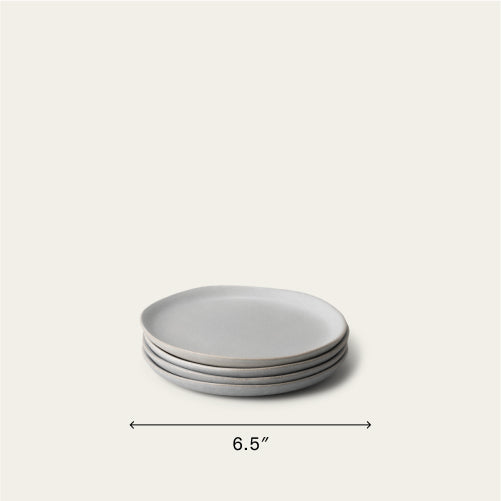 Dessert plates dinnerware by Fable Home, featured in a stoneblue color finish. – #stoneblue