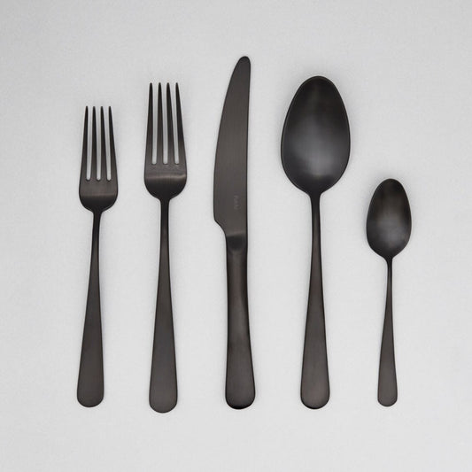 Flatware set flatware by Fable Home, featured in a matteblack color finish. – #matteblack