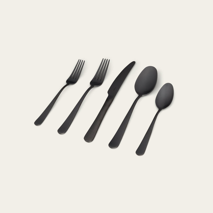 Flatware set flatware by Fable Home, featured in a matteblack color finish. – #matteblack
