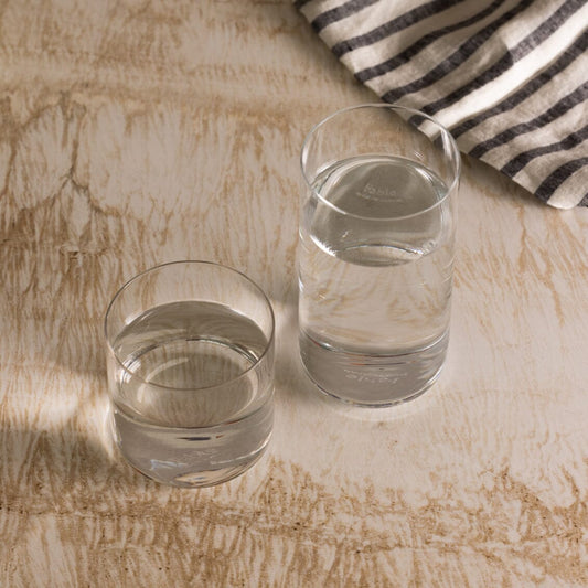 Glassware set pro bundles by Fable Home, featured in a clear color finish. – #clear
