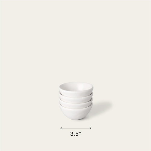 Little bowls dinnerware by Fable Home, featured in a cloudwhite color finish. – #cloudwhite