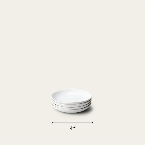 Little plates dinnerware by Fable Home, featured in a pearlwhite color finish. – #pearlwhite
