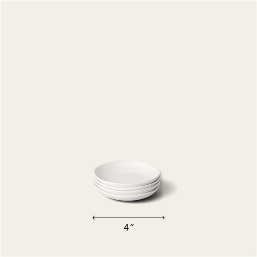 Little plates dinnerware by Fable Home, featured in a cloudwhite color finish. – #cloudwhite