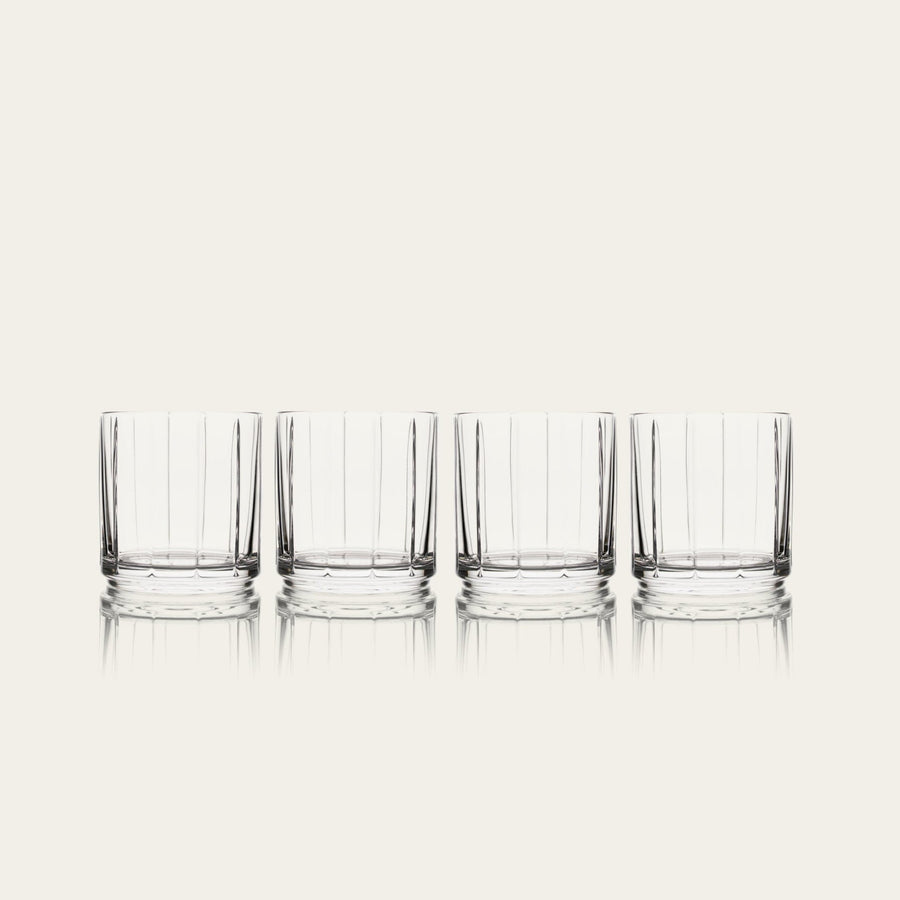 Rocks glasses glassware by Fable Home, featured in a clear color finish. – #clear