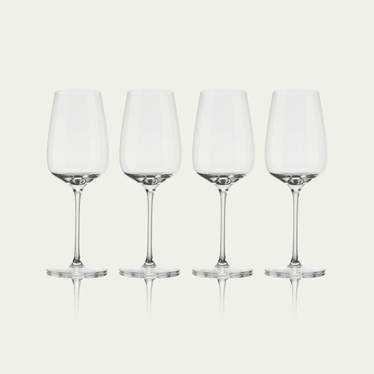 Sauvignon blanc glasses glassware by Fable Home, featured in a clear color finish. – #clear
