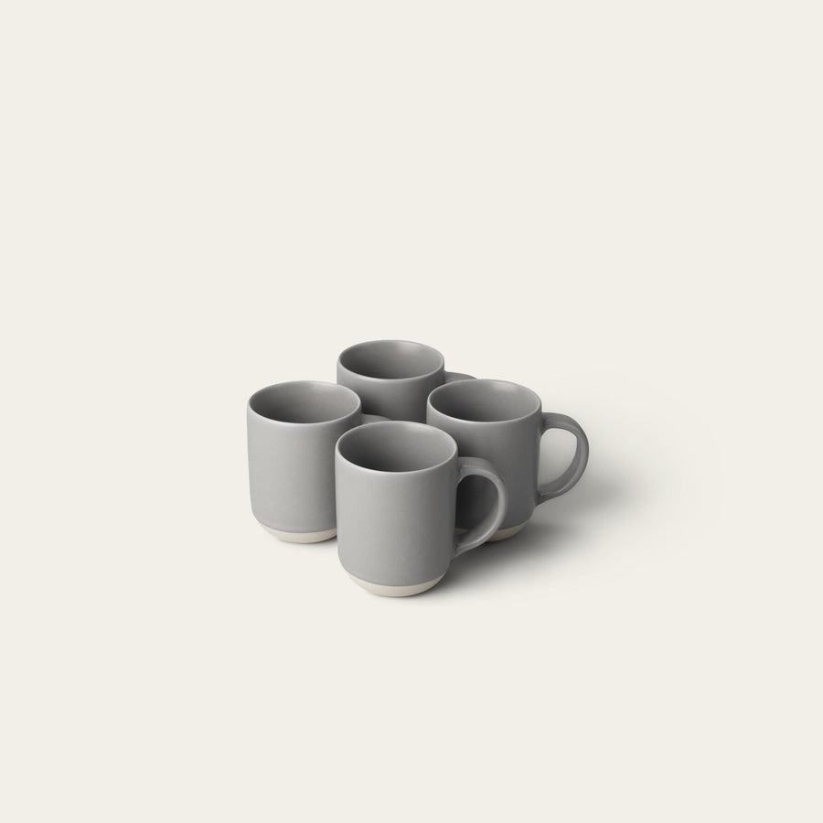 Small mugs drinkware by Fable Home, featured in a dovegray color finish. – #dovegray