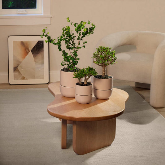 Small planter planters by Fable Home, featured in a small/shorelinesand color finish. – #small/shorelinesand