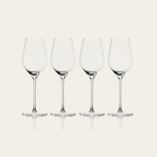 Sparkling glasses glassware by Fable Home, featured in a clear color finish. – #clear