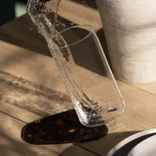 Tall glasses pro glassware by Fable Home, featured in a clear color finish. – #clear