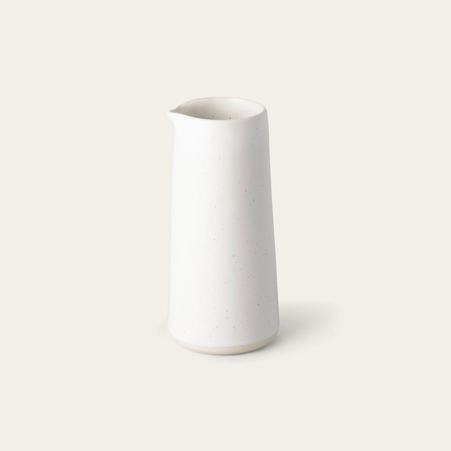 Carafe drinkware by Fable Home, featured in a speckledwhite color finish. – #speckledwhite