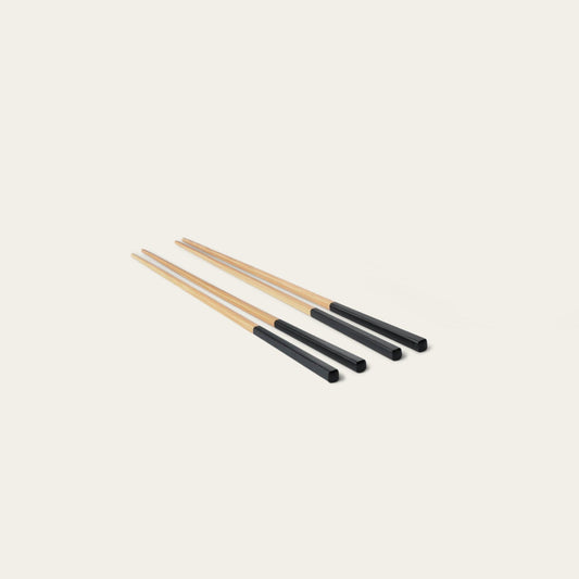 Chopsticks flatware by Fable Home, featured in a ashblack color finish. – #ashblack