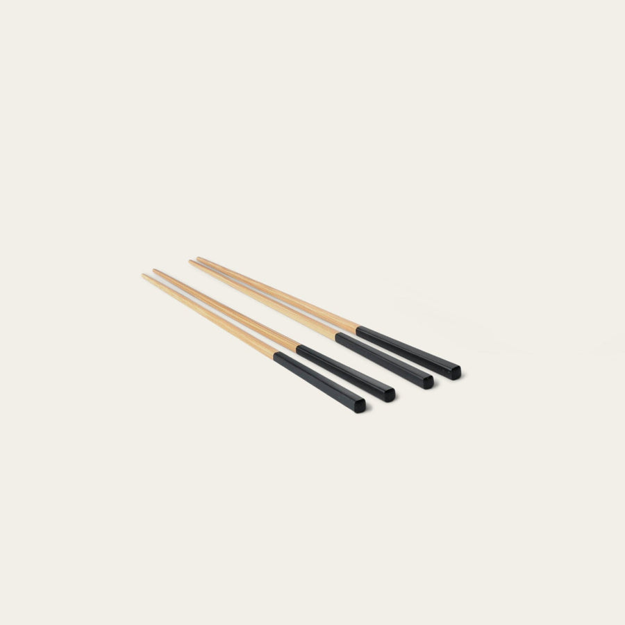 Chopsticks flatware by Fable Home, featured in a ashblack color finish. – #ashblack