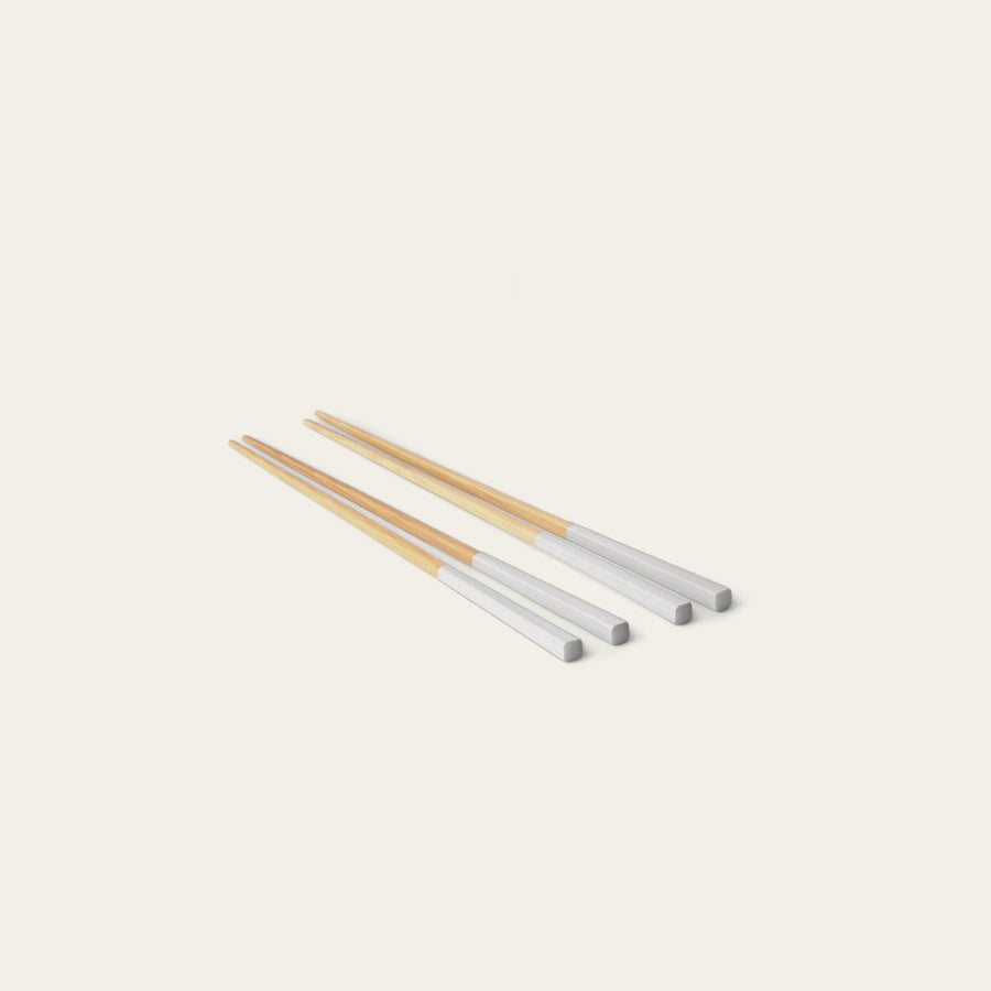 Chopsticks flatware by Fable Home, featured in a dovegray color finish. – #dovegray
