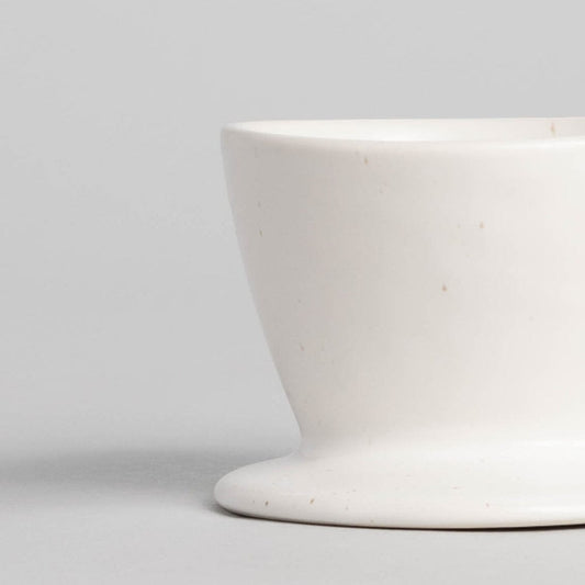Coffee dripper drinkware by Fable Home, featured in a speckledwhite color finish. – #speckledwhite