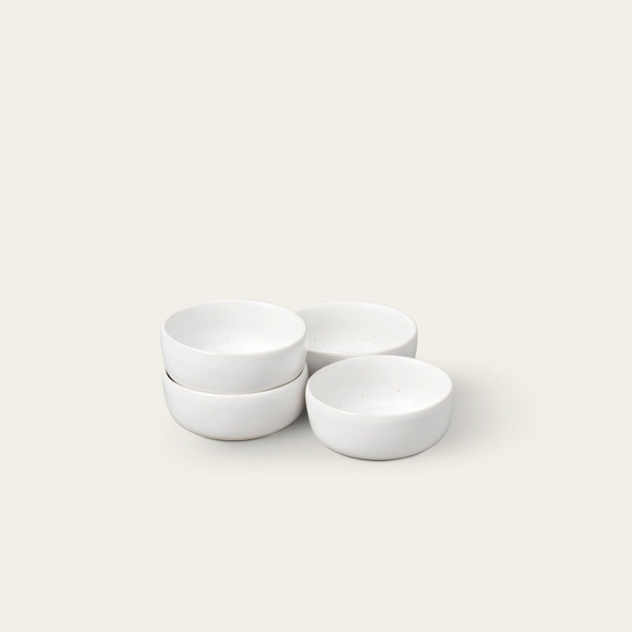 Everything bowls dinnerware by Fable Home, featured in a speckledwhite color finish. – #speckledwhite