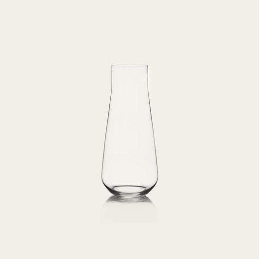 Glass carafe pro glassware by Fable Home, featured in a clear color finish. – #clear