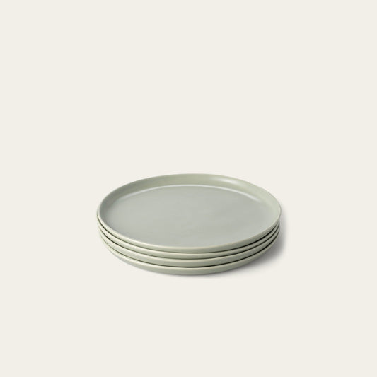 Salad plates dinnerware by Fable Home, featured in a beachgrassgreen color finish. – #beachgrassgreen