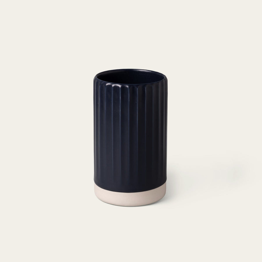 Vase decor by Fable Home, featured in a midnightblue color finish. – #midnightblue