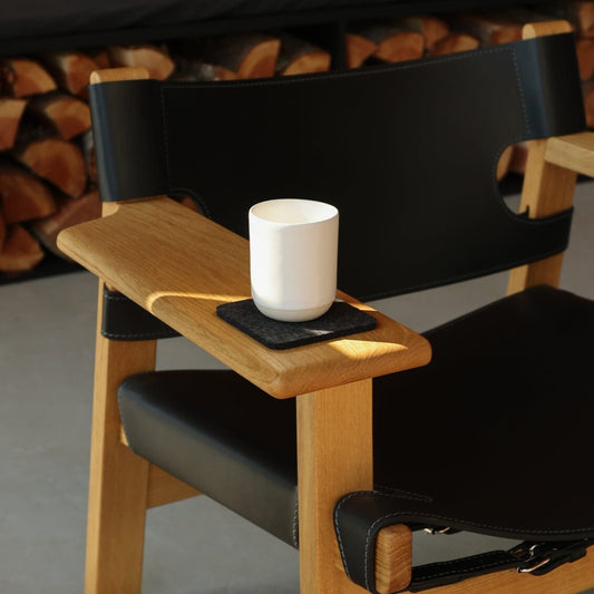 Cappuccino cups drinkware by Fable Home, featured in a cloudwhite color finish. – #cloudwhite