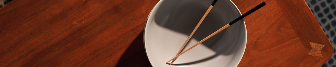 Fable chopsticks collection banner showing chopsticks displayed on a surface