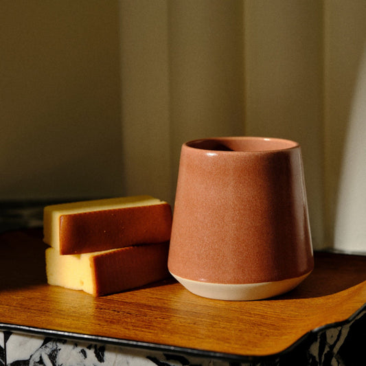 Cups by Fable Home, featured in a canyonclay color finish. – #canyonclay