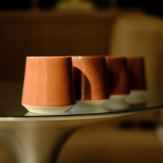 Cups by Fable Home, featured in a canyonclay color finish. – #canyonclay