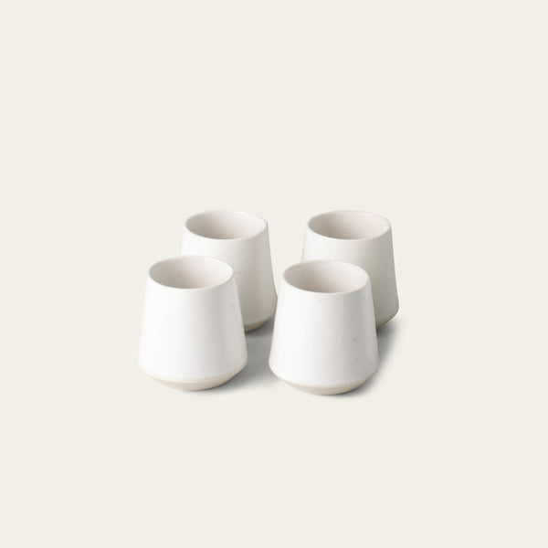 Cups drinkware by Fable Home, featured in a speckledwhite color finish. – #speckledwhite
