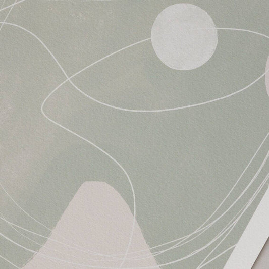 Mindfulness print -  8 x 10" wall art by Fable Home, shown in a withoutframe finish. – #withoutframe