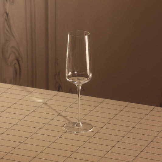 Flute glasses glassware by Fable Home, featured in a clear color finish. – #clear