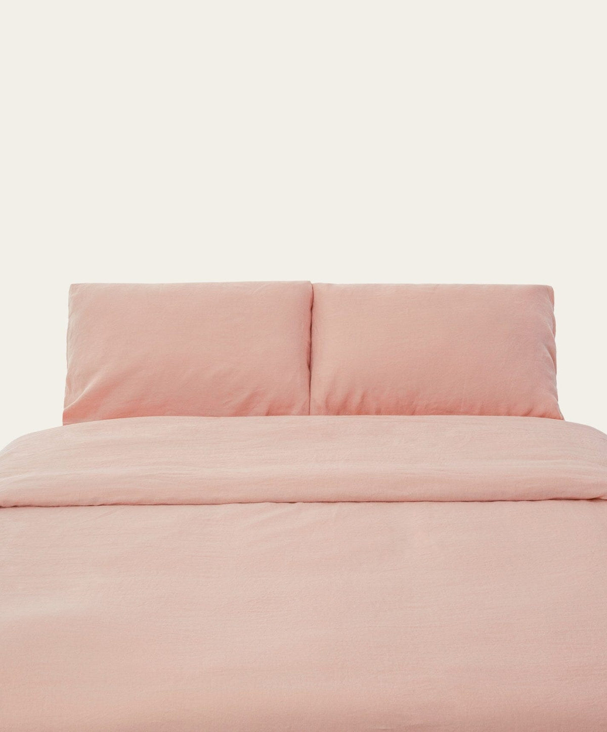 Linen Complete Bed Set by Fable Home, shown in Autumn Rose.