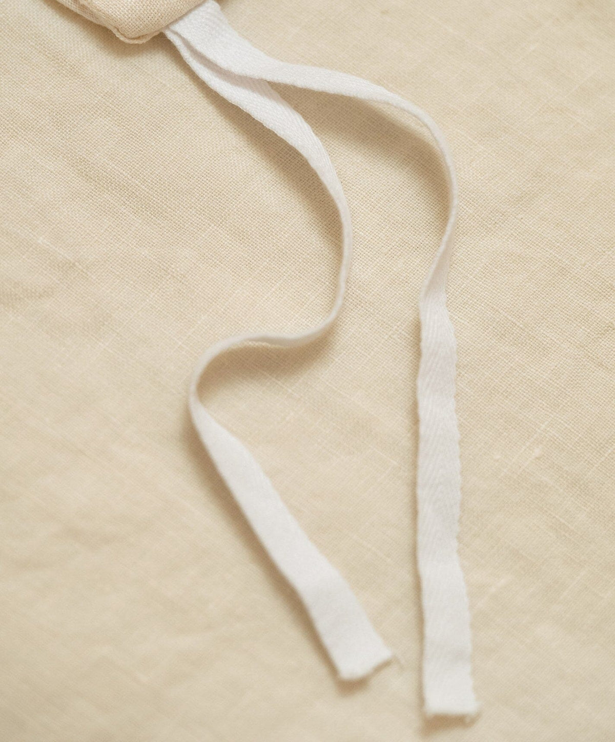 Linen Duvet Cover by Fable Home, shown in Birch Sand.