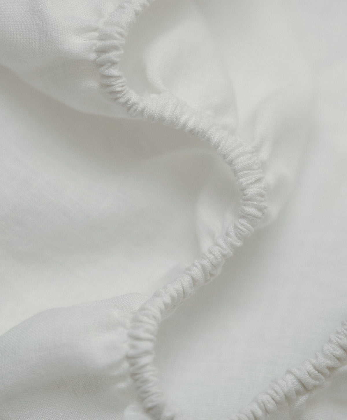 Linen Sheet Set by Fable Home, shown in Shell White.