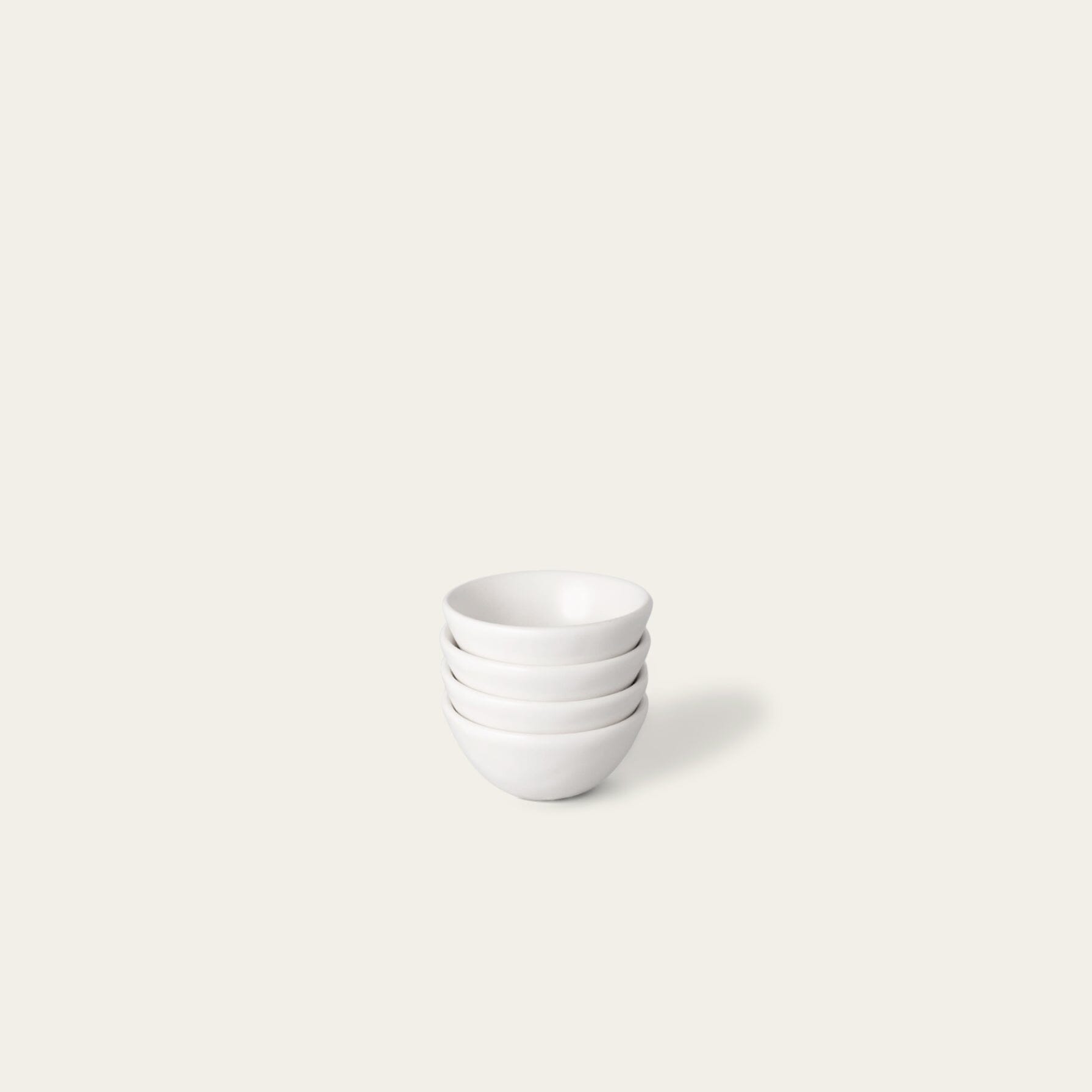Fable Little Bowls in Cloud White