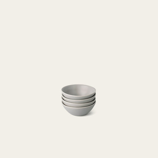 Little bowls dinnerware by Fable Home, featured in a dovegray color finish. – #dovegray