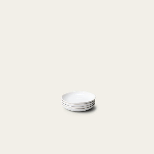 Little plates dinnerware by Fable Home, featured in a pearlwhite color finish. – #pearlwhite