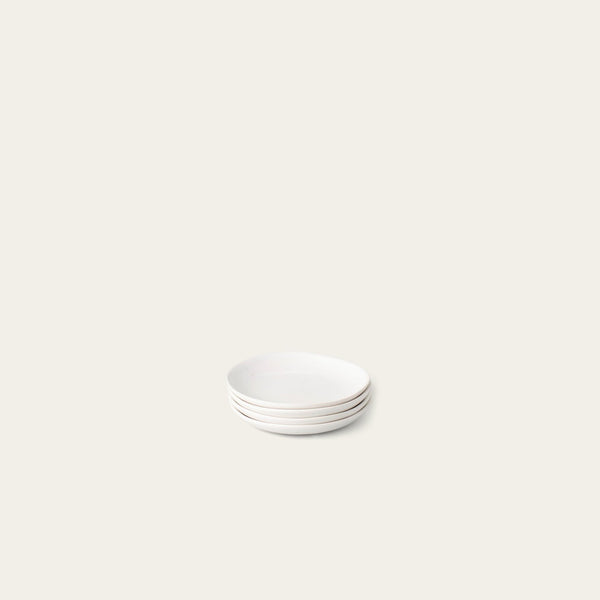 Little plates dinnerware by Fable Home, featured in a speckledwhite color finish. – #speckledwhite
