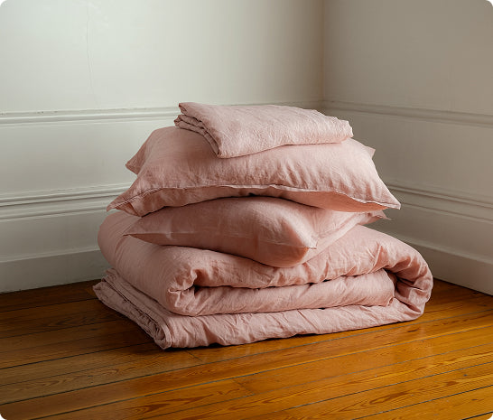 Linen complete bed set image
