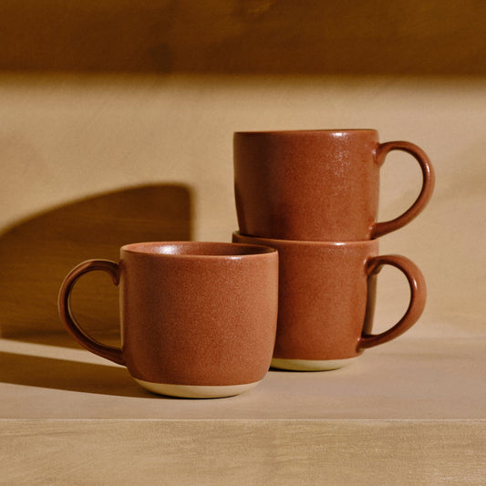 Mugs by Fable Home, featured in a canyonclay color finish. – #canyonclay