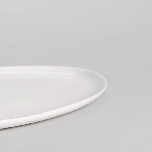 Oval serving platter dinnerware by Fable Home, featured in a cloudwhite color finish. – #cloudwhite