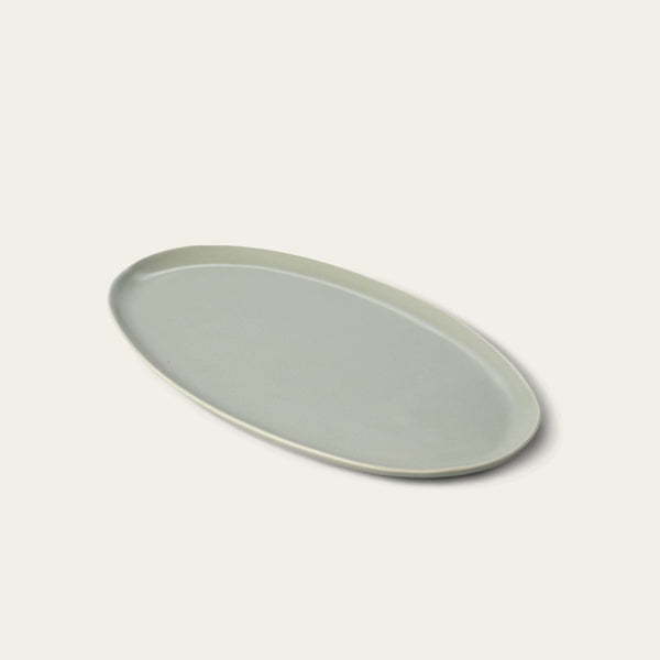 Oval serving platter dinnerware by Fable Home, featured in a beachgrassgreen color finish. – #beachgrassgreen