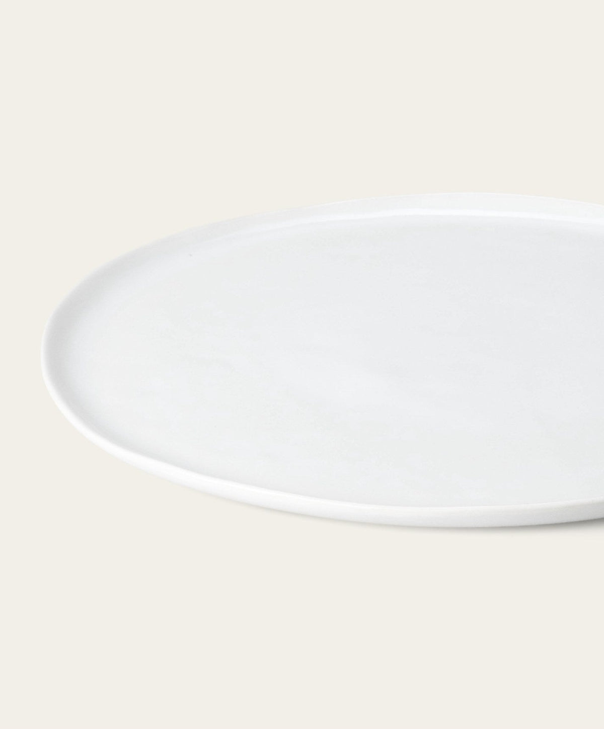 Serving Platter by Fable Home, shown in Pearl White.