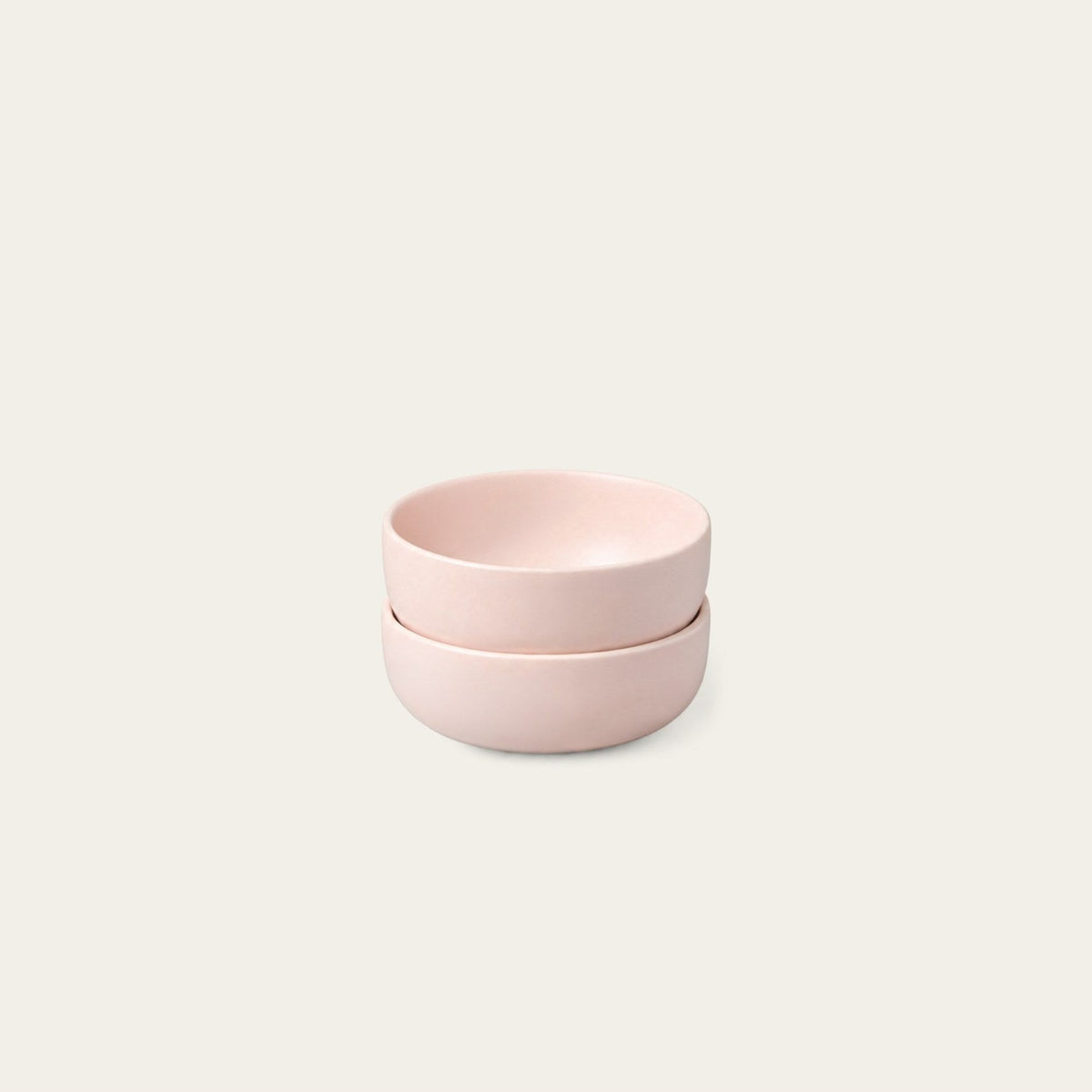 Cereal Bowls by Fable Home, shown in Blush Pink.