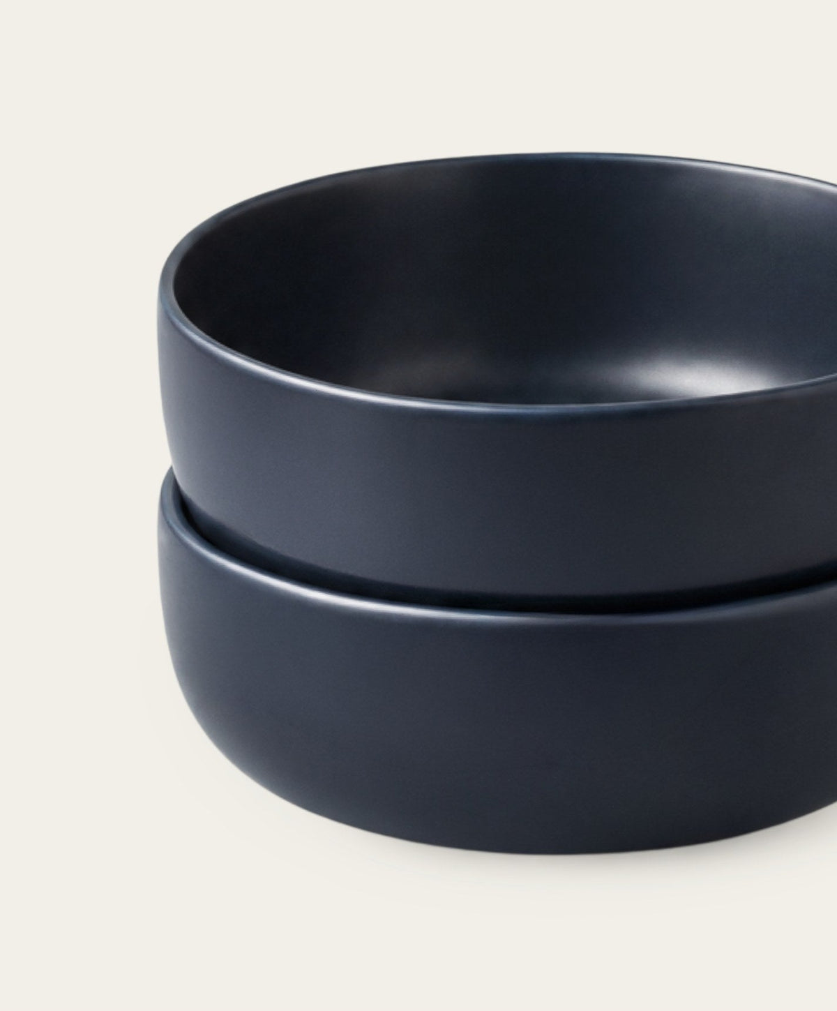 Cereal Bowls by Fable Home, shown in Midnight Blue.
