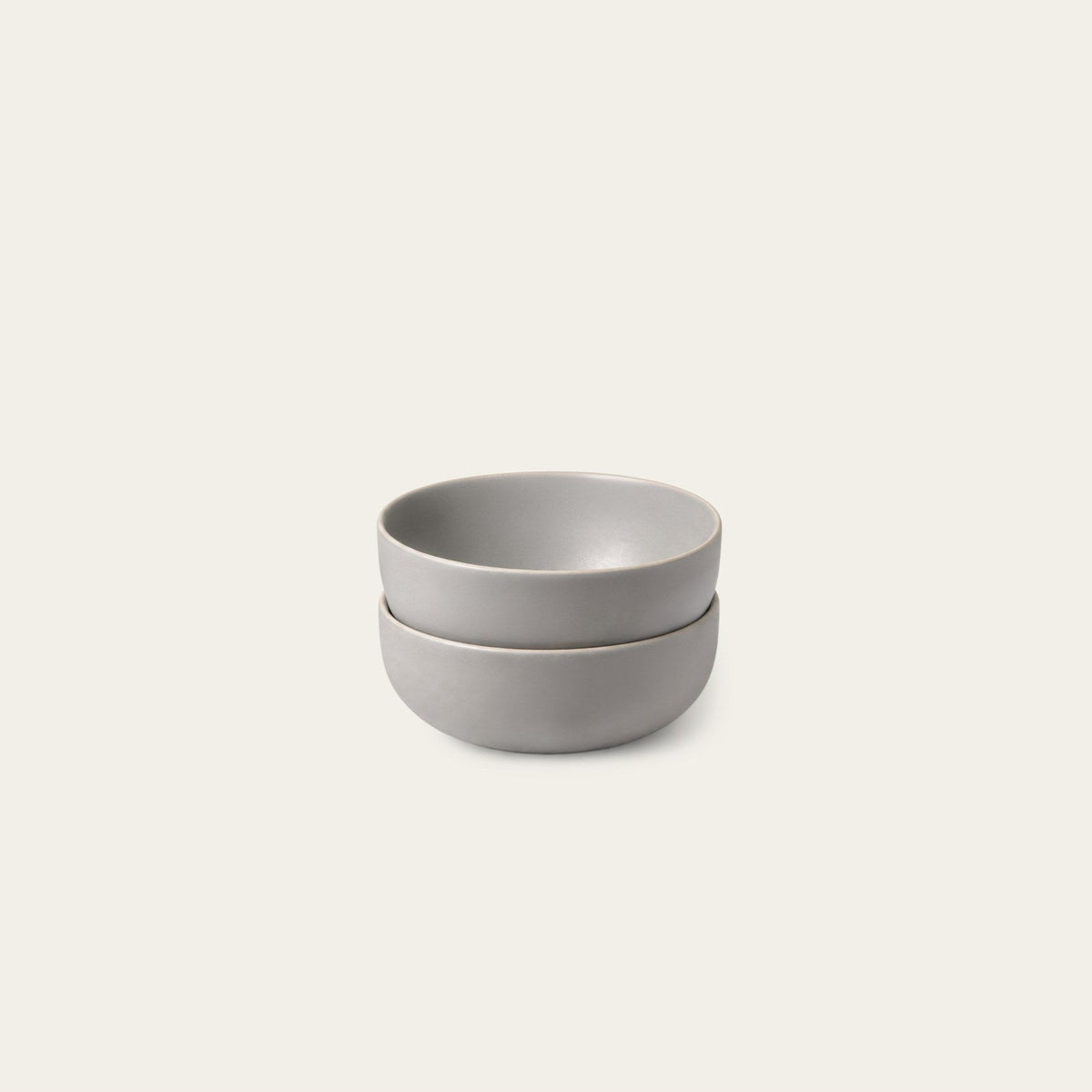 Cereal Bowls by Fable Home, shown in Dove Gray.
