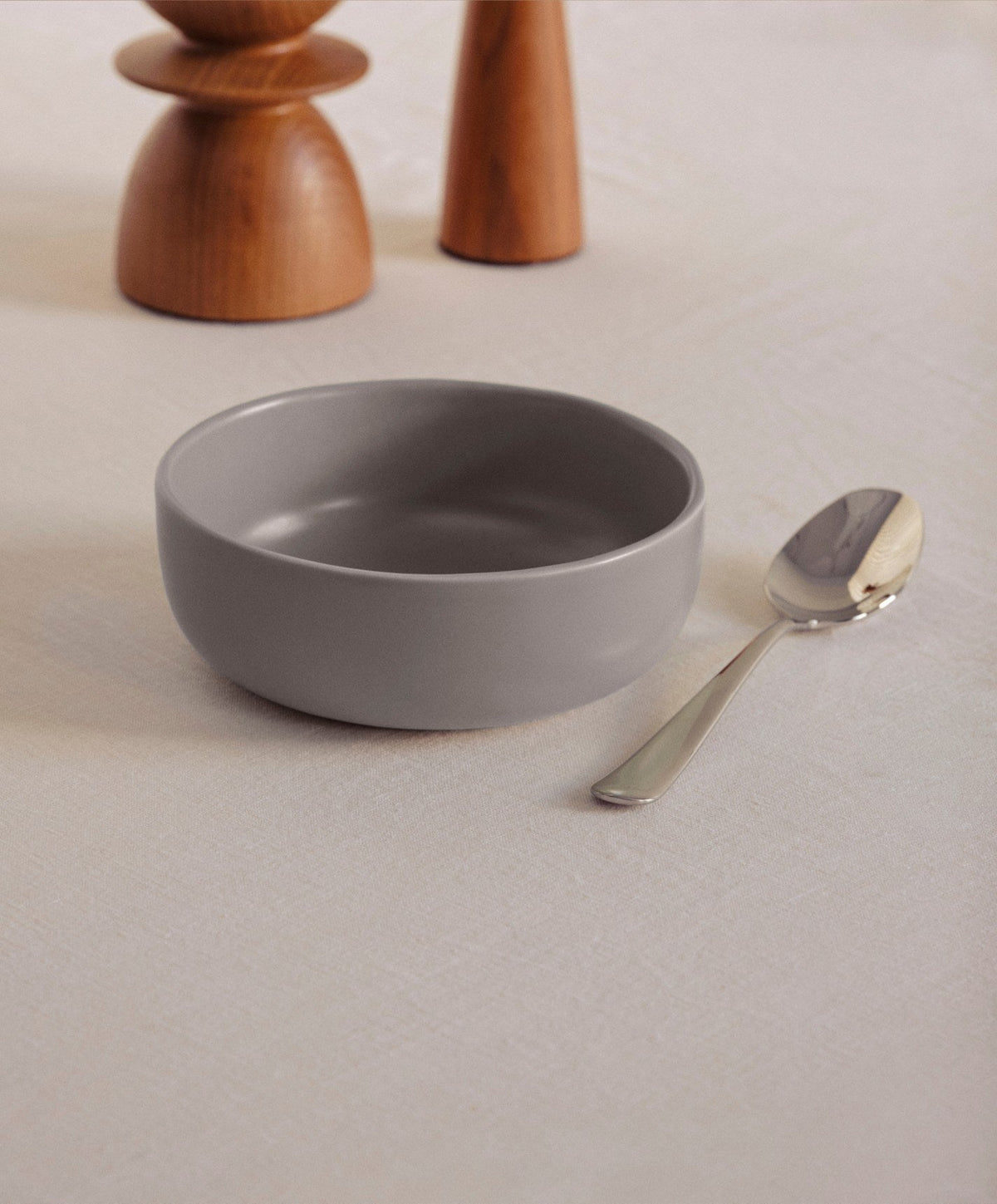 Cereal Bowls by Fable Home, shown in Dove Gray.