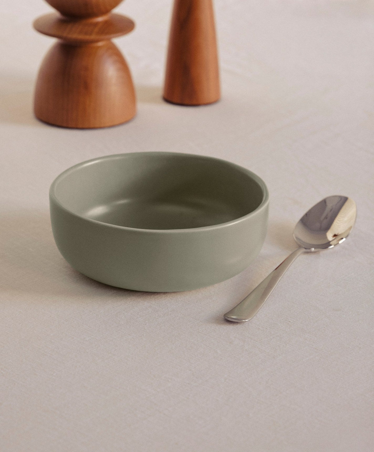 Cereal Bowls by Fable Home, shown in Beachgrass Green.
