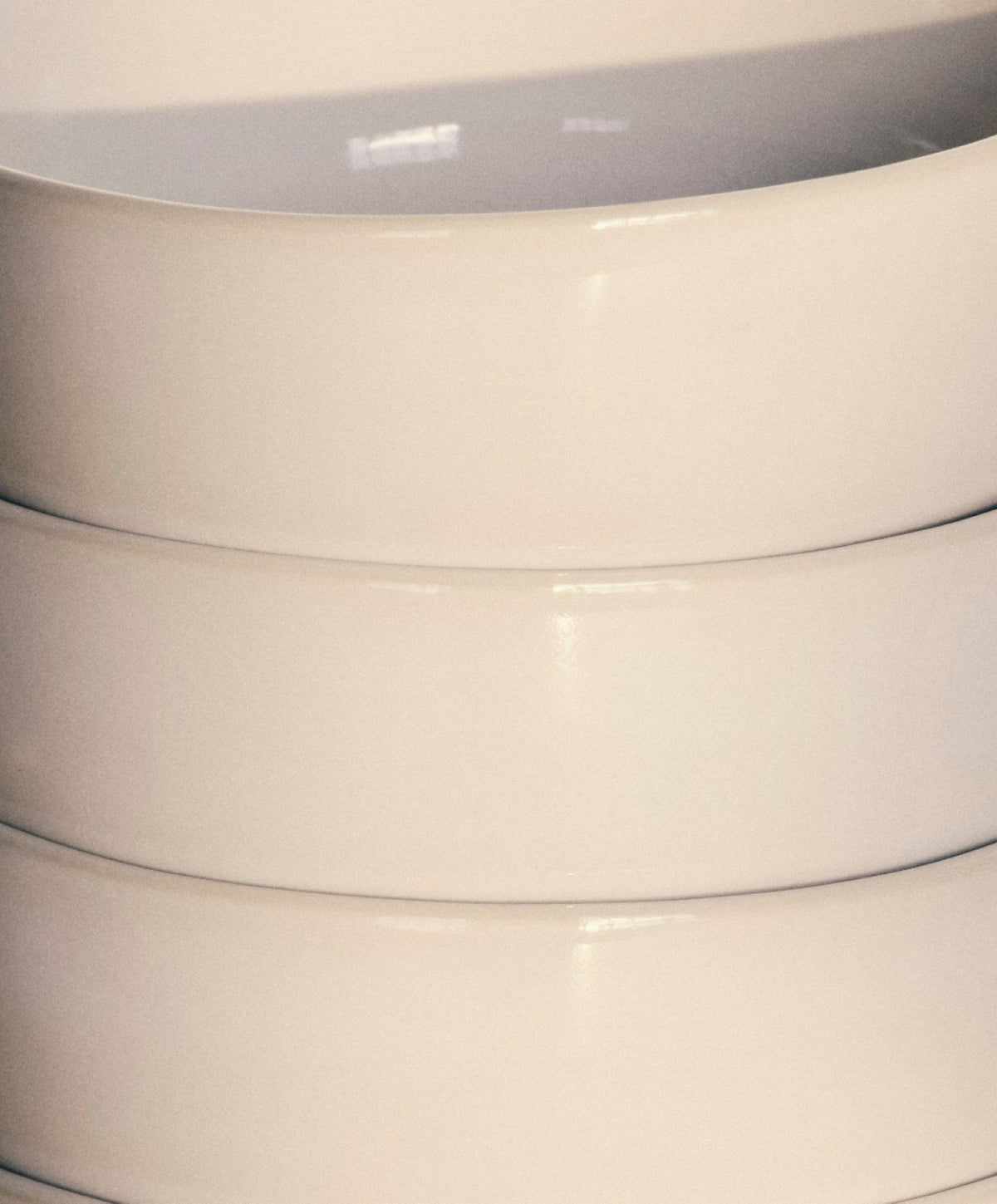 Cereal Bowls by Fable Home, shown in Pearl White.
